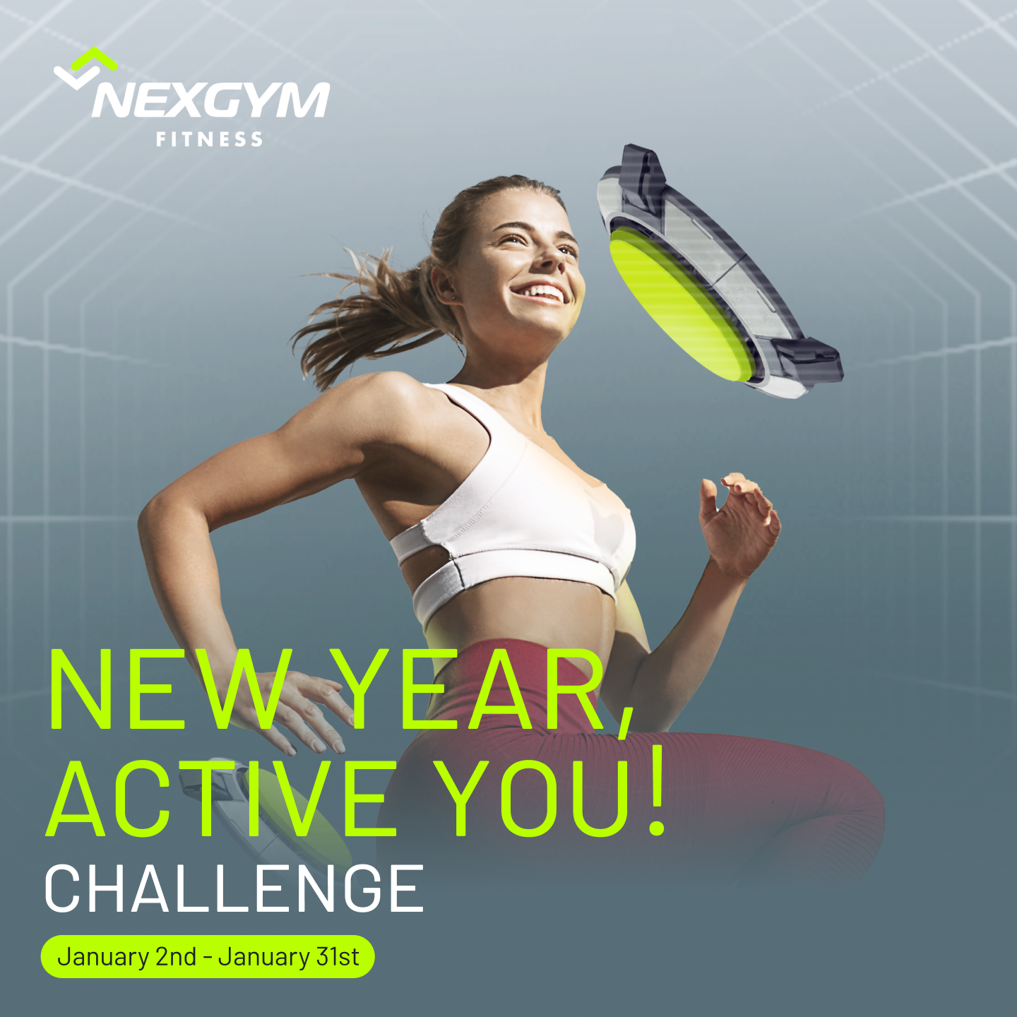 NexGym’s New Year, Active You Challenge Begins January 2nd