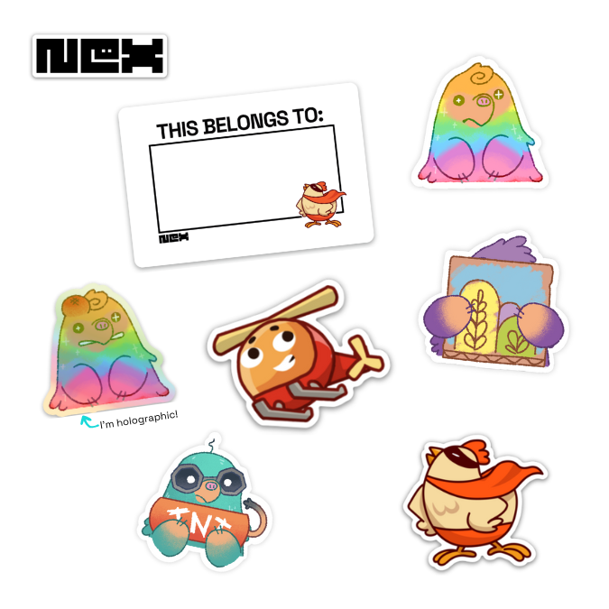 Nex Playground Sticker Bundle